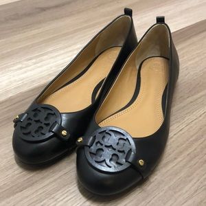 Tory Burch Gabriel Ballet Leather Flats